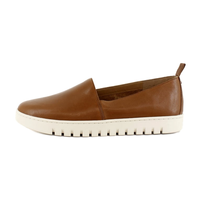Vionic Tan Leather Slip-On Loafers Vionic Kensley Women main image 2