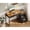 Rust Brown, variant on Computer Desk With 5 Drawers, 53 Inch Office Desk With Printer Shelf, Reversible Work Desk For Home Office, Writing Table Desk With Headphone Hook For Storage, Rustic