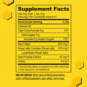 Superfood Honey by Beekeepers Naturals - Bee Pollen, Royal Jelly, Propolis, Honey - Natural Energy, Immune Support, Mental Clarity, Athletic Performance (11.6 oz)