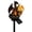 1D- Multicolor, variant on Witch Garden Stake 12", Metal Halloween Decorations Outdoor, Flying Witch Silhouette Yard Art with Bats for Modern Farmhouse Decor