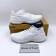 thumbnail image 1 of ASICS GELBURST 28 EXTRA WIDE 1063A100 100 White Grey Blue Basketball US 6 - 11, 1 of 6