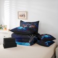 thumbnail image 6 of Castle Fairy Magical Dragon Boy Twin Bedding Sets 7-Piece,Universe Galaxy Bedding Comforter Set Microfiber,Starry Sky Breathable Sheet Sets,Ultra Soft Home Decor,Reversible, 6 of 8