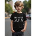 thumbnail image 1 of A Casual Short-Sleeve T-Shirt for Boys with a Round Neck Featuring a Letter Pattern tee top, 1 of 6