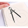 thumbnail image 4 of PinesC Quick Adjust Compass, Precision Compass, Metal Geometry Compass, with Pin Guide and Replacement Leads, for Students, Teachers, Artists, Architects, Mathematicians, Engineers, 4 of 5