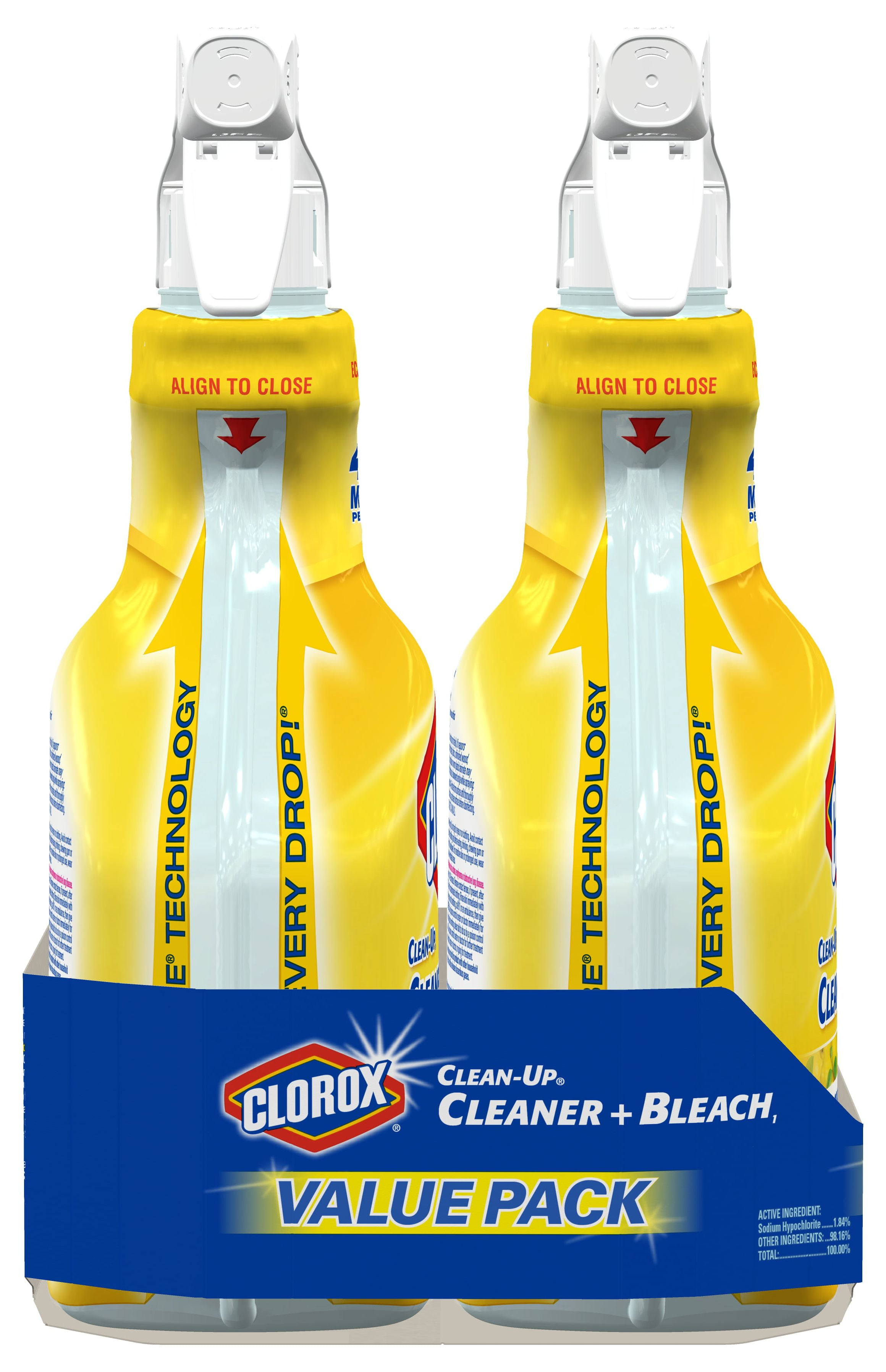 Clorox 32 oz. Crisp Lemon Scent Bleach Free Disinfecting All-Purpose  Cleaner Spray 4460060044 - The Home Depot