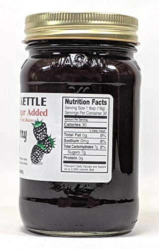 The Dutch Kettle Sugarless Seedless Blackberry Jam 2-18 Oz. Jars