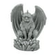 thumbnail image 5 of Estatua de jardín de esculturas de guardia con lámpara de decoración al aire libre de luz solar aterrador Gris, 5 of 8