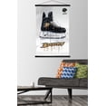 thumbnail image 2 of NHL Anaheim Ducks - Drip Skate 21 Wall Poster with Wooden Magnetic Frame, 22.375" x 34", 2 of 6