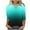 Mint Green, variant on Fashion 3/4 Sleeve Summer Tops for Womens 2024 Plus Size Casual V-neck Top