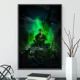 thumbnail image 3 of Póster autoadhesivo de One Piece Zoro Luffy, papel tapiz de dibujos animados para decoración del hogar, pintura impresa, arte de pared de anime, clásico, sangre caliente, 3 of 5