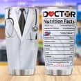 thumbnail image 2 of Doctor Tumbler Coffee Mugs Doctors Appreciation Tumbler Stainless Steel Tumblers Wine Travel Insulated Mug Cup 20 Oz Decor Gifts For Men Graduate Graduation Day Retirement, 2 of 6