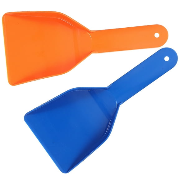 SKISUNO 2Pcs Snow Scoop for Snowy Weather and Homeowners 10.81X4.79X1.10in