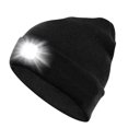 thumbnail image 1 of Linterna frontal Beanie Hat SMINIKER recargable por USB, color negro, 1 of 7