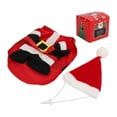 thumbnail image 3 of Domqga Pet Christmas Suit, Widely Applicable For Puppies, 3 of 8