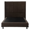 thumbnail image 2 of Box Base Cama Queen Size + Cabecera Nizza Chocolate Dicasa  Bless, 2 of 8