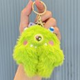 thumbnail image 4 of Llavero de peluche con forma de pequeño monstruo de un solo ojo, colgante para bolso, llavero de dibujos animados, regalo pequeño, 4 of 6