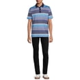 thumbnail image 6 of Ben Hogan Men's and Big Men's Performance Short Sleeve Stripe Print Golf Polo Shirt, up to 5XL, 6 of 6