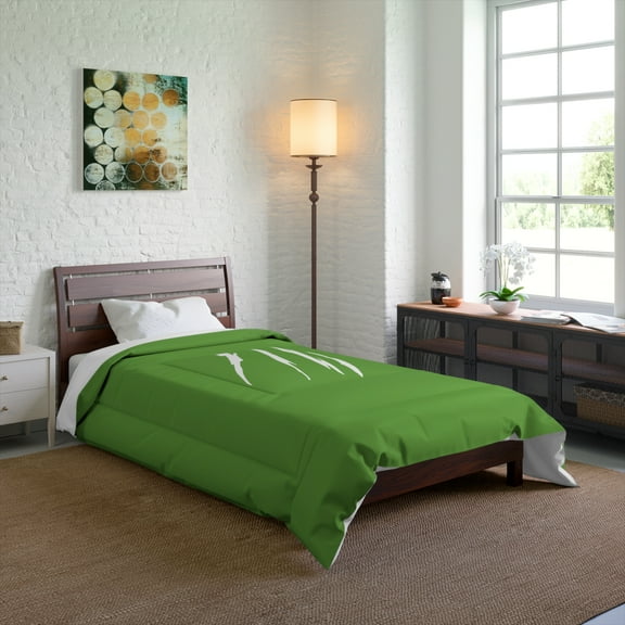 Effete Feline Claw Marks Scratch Comforter