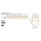 thumbnail image 3 of Work Glove Carhartt Leather Fencer para hombre, color marrón, talla L Carhartt NA, 3 of 3