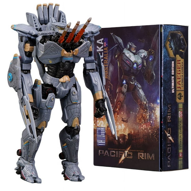 Figuras de anime de Pacific Rim: Figura de acción de Striker Eureka, Gipsy Danger, Obsidian Fury, modelo de PVC, juguetes de cumpleaños para niños.