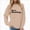 A31-Khaki, variant on Womens Oversized Sweatshirt Crewneck Long Sleeve Fleece Lined Pullover Tops Fall Outfits Winter Clothes Khaki XXL
