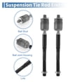 thumbnail image 4 of Unique Bargains 2 Pcs Kit de Extremos de Barra de Dirección Interior Delanteros para Suspensión y Dirección para Toyota Solara 2004-2008 No.EV420, 4 of 7