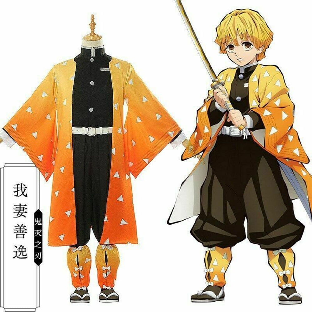 Tanjirou Zenitsu Giyuu Cosplay Costume for Demon Slayer Role Play
