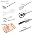 thumbnail image 3 of Peggybuy 8 Pcs Camping Cooking Set Portable Outdoor Camp Cookware Set Camping Accessories, 3 of 4