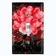 thumbnail image 1 of Metal Light Switch Plate Cover Romantic Paris Couple Eiffel Tower Bicycle Red Balloons PRS020, 1 of 13