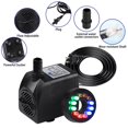 thumbnail image 3 of Submersible Water Pump with 12 LED 16W Lights for Fountain Pool Garden Pond Tank, 3 of 8