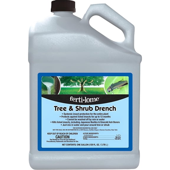 Ferti-lome Tree & Shrub Drench - Systemic Insect & Disease Control - 128 fl oz Jug by VPG