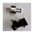 thumbnail image 4 of Tapa de carbonatación con desconexión de bloqueo: tapa de carbonatación de acero inoxidable con tipo de bloqueo de púa de 5/16 pulgadas, 4 of 6