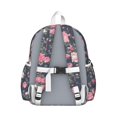 thumbnail image 3 of Pioneer Flower Backpack for School,Cute School Bag,Schoolbag with Adjustable Shoulder Straps & Padded Back,13.4"x11"x4.7", 3 of 6
