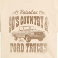 thumbnail image 2 of Ford - Raised on 90's Country & Ford Trucks Cropped Graphic T-Shirt, 2 of 4