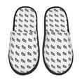 thumbnail image 2 of KLL SeTurtle27 Slippers for Women Men House Slip on Indoor Outdoor Bedroom Furry Fleece Lined Ladies Comfy Anti-Skid Rubber Hard Sole-Medium, 2 of 8