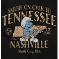 thumbnail image 2 of Nashville TN Country Music Smurfs Men's Graphic T Shirt Tees Brisco Brands S, 2 of 4