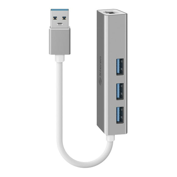 Adaptador USB 3.0 a Gigabit Ethernet Steren Hub 506-435