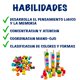 thumbnail image 2 of Juego didáctico MAGICAMENTE PARA APILAR y CLASIFICAR cuentas de madera 68 piezas, 2 of 7