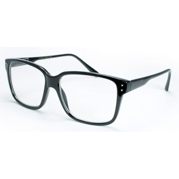 Newbee Fashion- Casual Nerd Thick Clear Frames Fashion Glasses for Men and Women