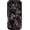 Light Black, variant on for iPhone 16 Case,Water Ripple Wave Meteorite Bubble Chrome Plating Soft Phone Case (Wine Red)