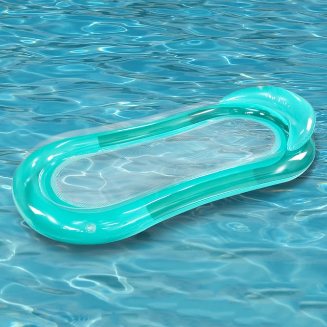 Hamaca inflable de PVC, colchón de aire inflable plegable, portátil para piscina de verano Hugtrwg Para estrenar