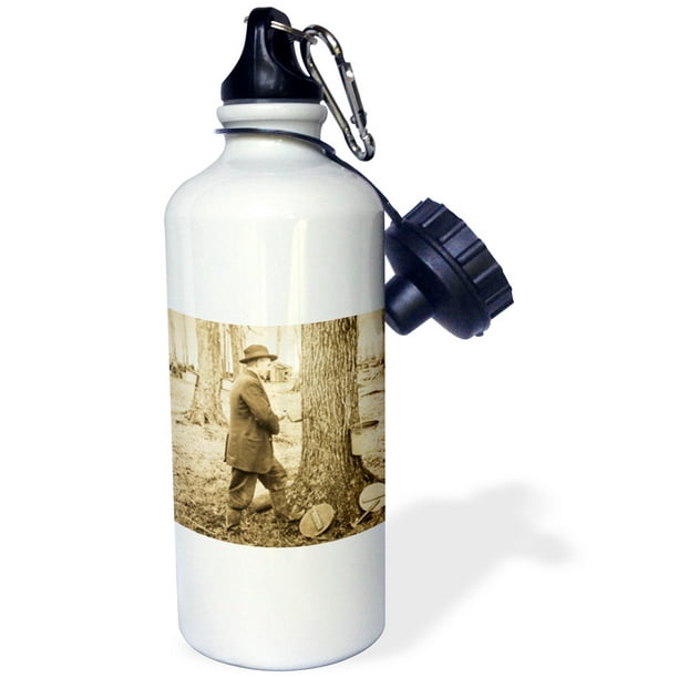 3drose Keystone Magic Lantern Slide Antique Tapping Maple Syrup Vermont Straw Water Bottle 21 Ounce Walmart Com Walmart Com