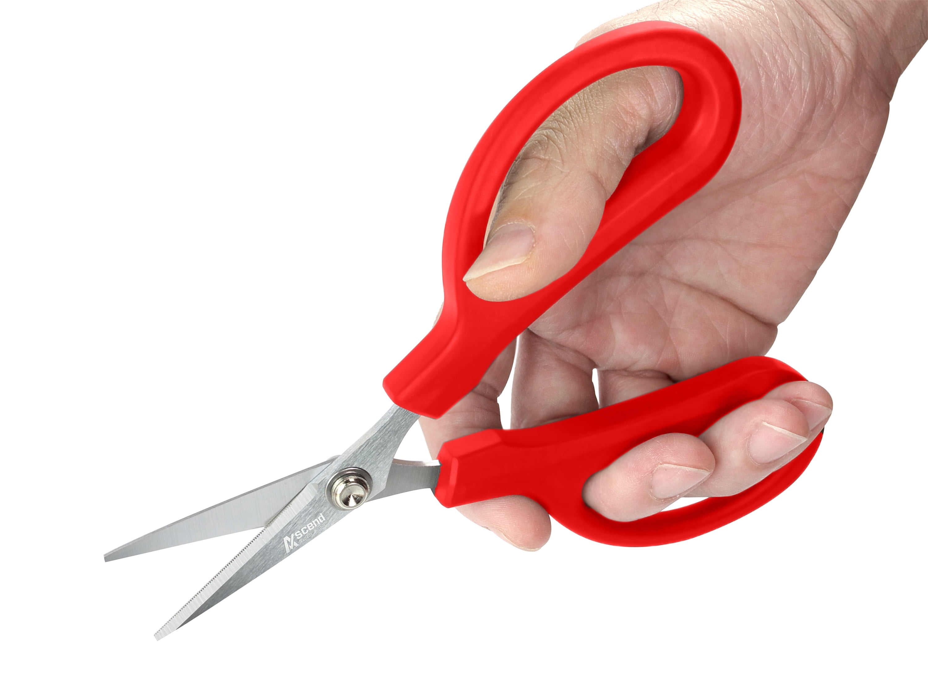 Ascend Tools 6.25 inch Shears – Cuts High Performance Materials Kevlar Spectra Technora and Composite