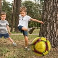 thumbnail image 4 of Ettsollp Professional Foot Ball Outdoor Sports Foot Ball for Kids Students Size 3/5 Official Football Waterproof Pvc Elastic Soccer Ball Professional for Exams, 4 of 8