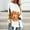 Orange, variant on AOOCHASLIY Christmas Tops Women Casual Long Sleeve Round Neck Tops Loose Blouse Printed