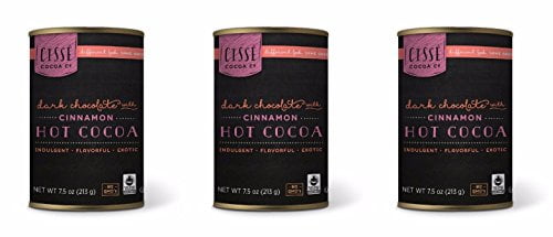 Cisse Cocoa Co. Dark Chocolate With Cinnamon Hot Cocoa, 7.5 OZ by Cisse Trading Co.