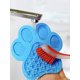 thumbnail image 5 of 1pc Silicone Paw Shape Dog Lick Mat (Color Random), 5 of 5