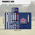 thumbnail image 7 of Pzuqiu American Patriotic Palm Print Quilted Golf Cart Seat Cover | 4 Pockets Non Slip 2-Person Universal Fit Protector for Golfers, 7 of 7