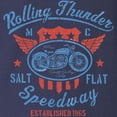 thumbnail image 3 of CafePress - Rolling Thunder Vintage Motorc Long Sleeve T Shirt - Long Sleeve Dark T-Shirt, 3 of 4