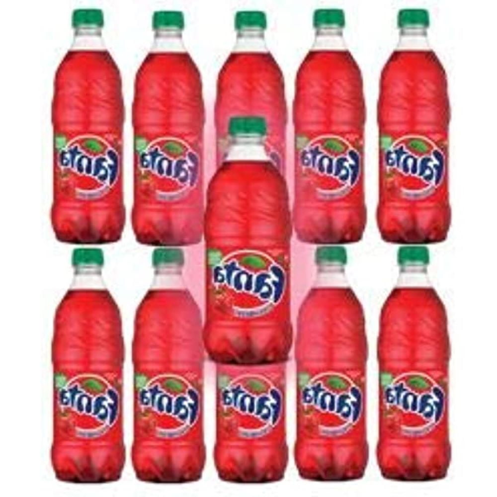 Fanta Strawberry Soda 20oz Bottles (Pack of 24)